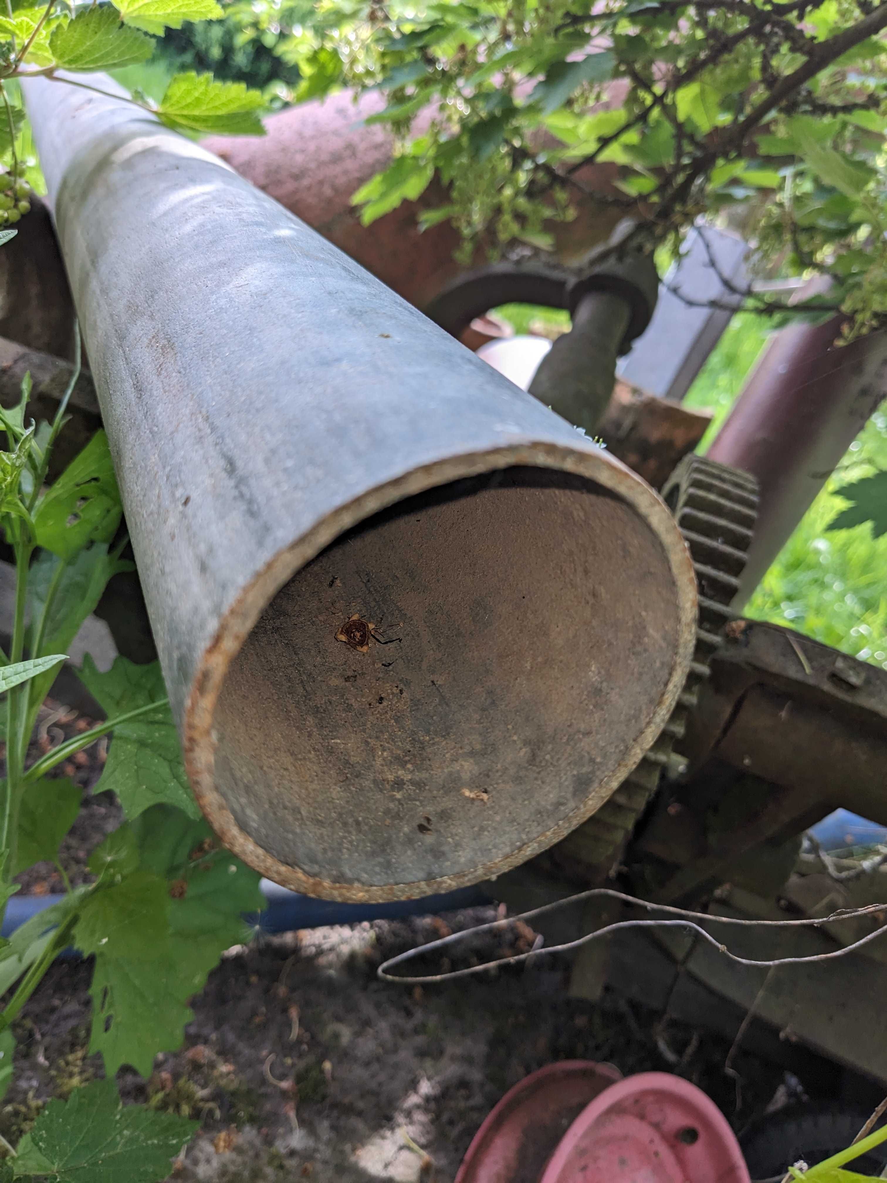 Rura ocynkowana 3 calowa, długość 6,16m, grubość ścianki 4,8mm