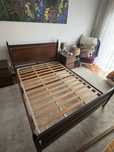 Cama em Pau Preto (origem Moçambique)