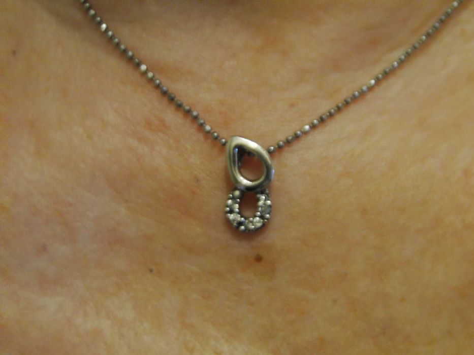 Subtelny naszyjnik srebro 925