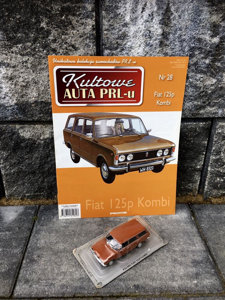 Czasopismo - FIAT 125P KOMBI-auta PRL,model,autka,kolekcja