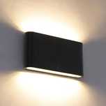 Aplique  LED Preto 6W + 6W