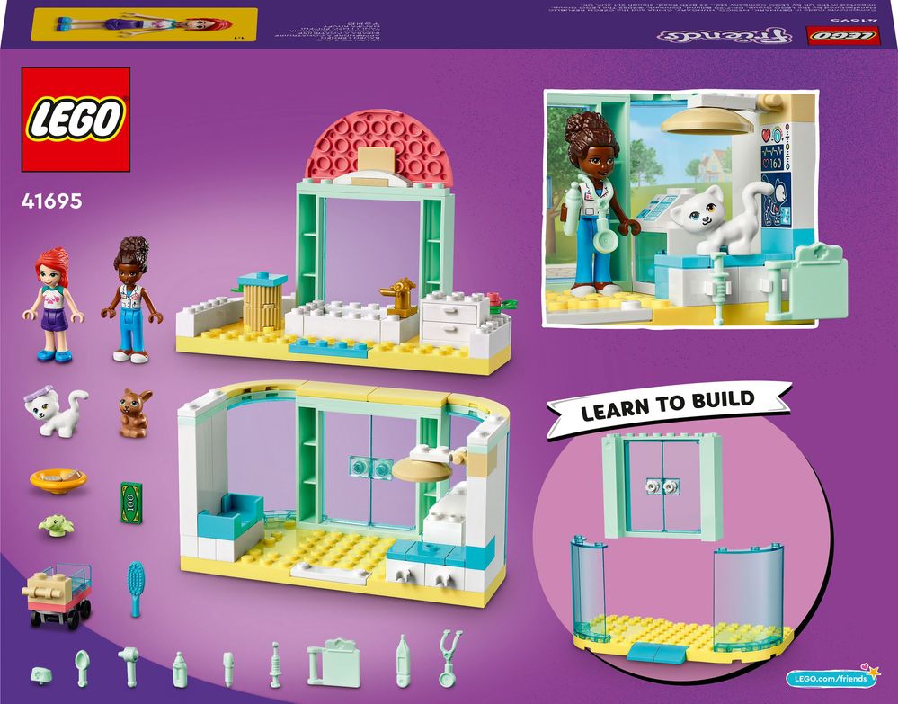 Конструктор LEGO Friends Ветеринарна клініка (41695) Лего