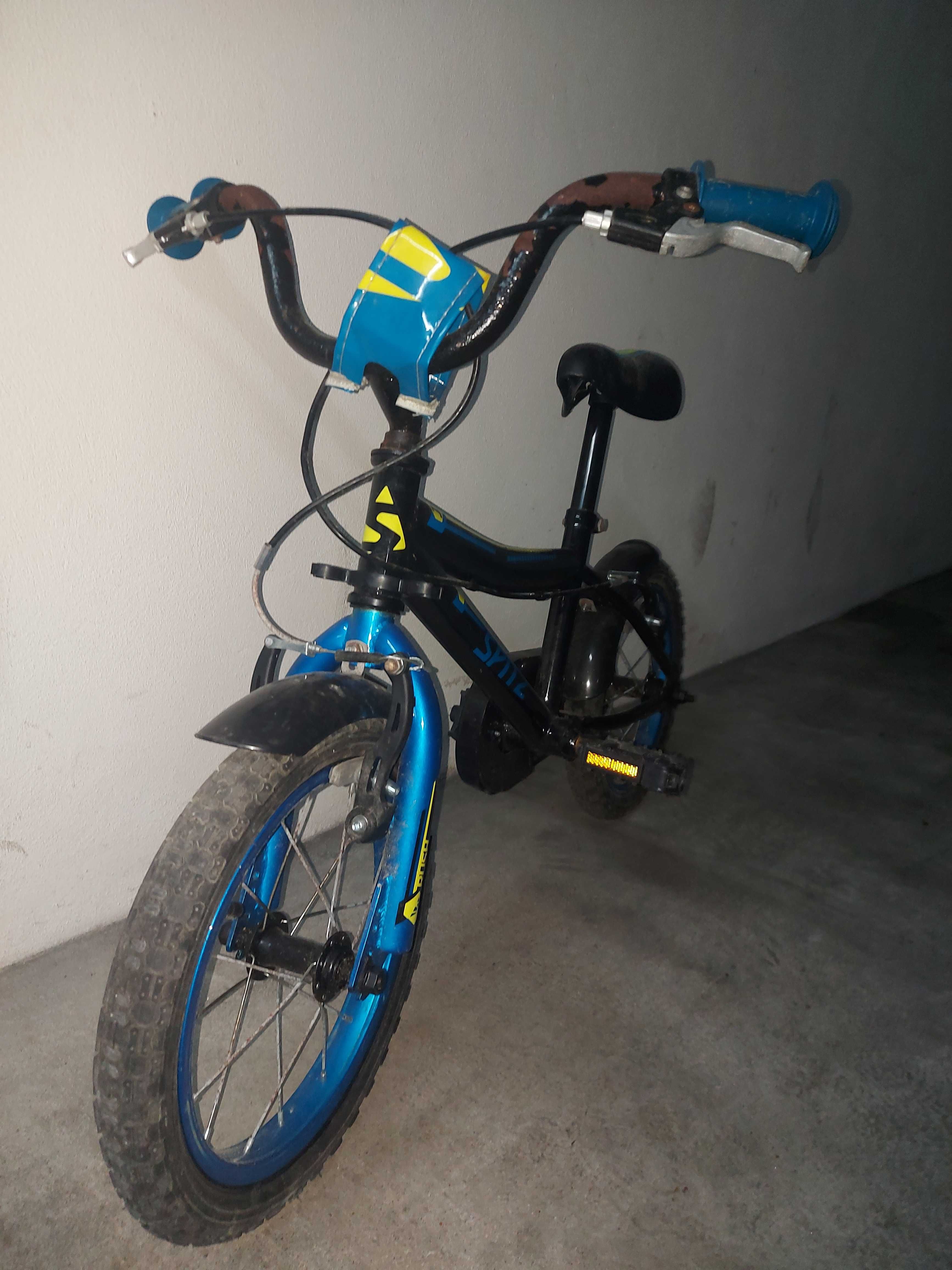 Bicicleta de menino 4/8 anos