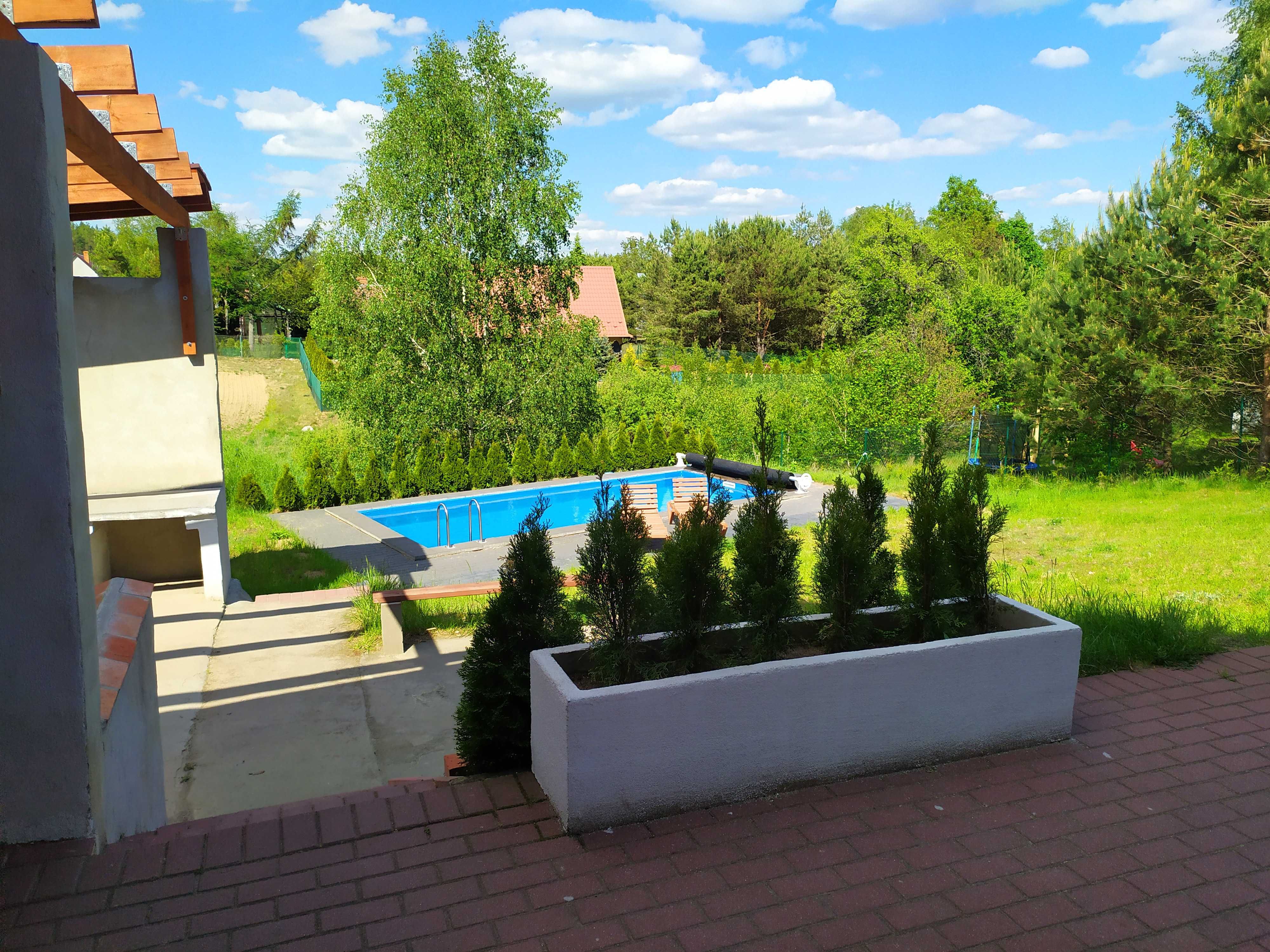 Dom na Kaszubach z prywatnym basenem, sauną, kuchnią ogrodową.