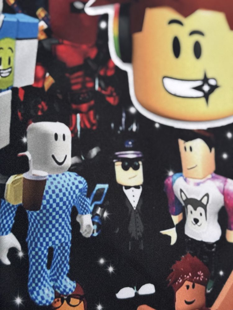 Рюкзак  дитячий Роблокс герої Roblox/портфель ранець для дітей чорний