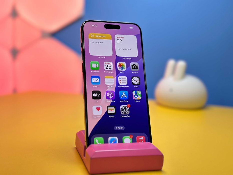 Смартфон Apple iPhone 15 Pro Max 256GB Black (143711) Б/У З ГАРАНТІЄЮ