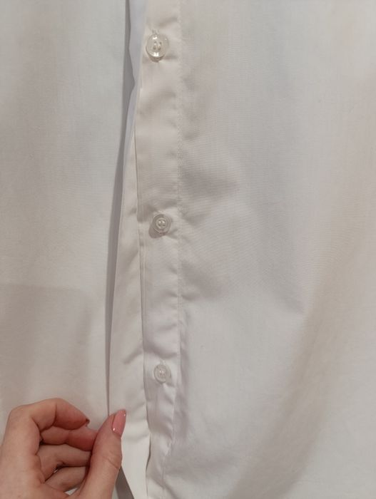 Koszula slim fit recman na spinki