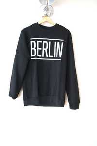 berlin newlokk czarna bluza z napisami uniseks tumblr napisy 36S wzor