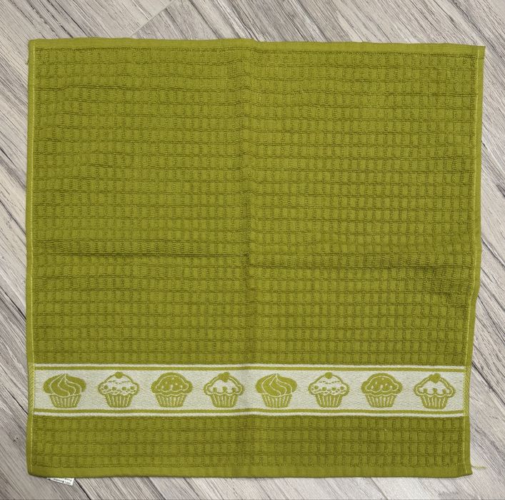 Ręcznik kuchenny frotte zielony 50 x 50