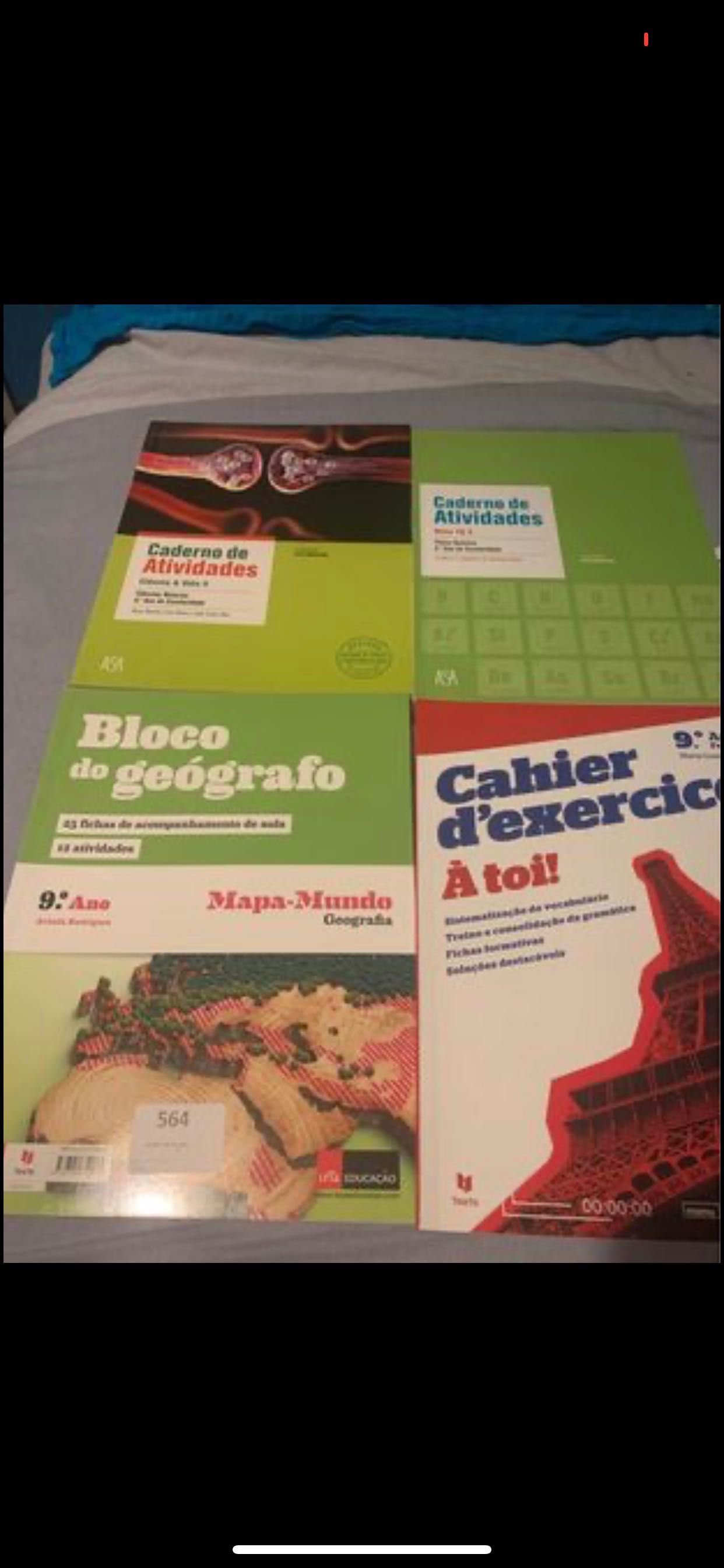 Cadernos de atividades do 9 ano