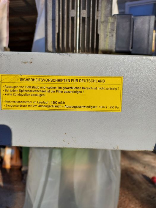 Odciąg do trocin pyłu Felder AF-10