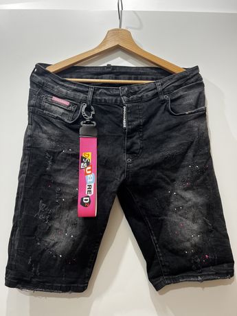 Spodenki krotkie meskie szorty jeansowe dsquared2