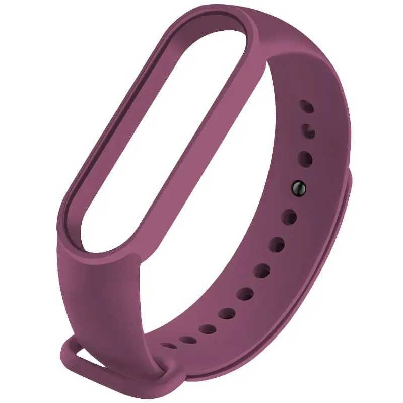 Ремешок для Xiaomi Mi Band  6, 7 цвет мокко коричневый