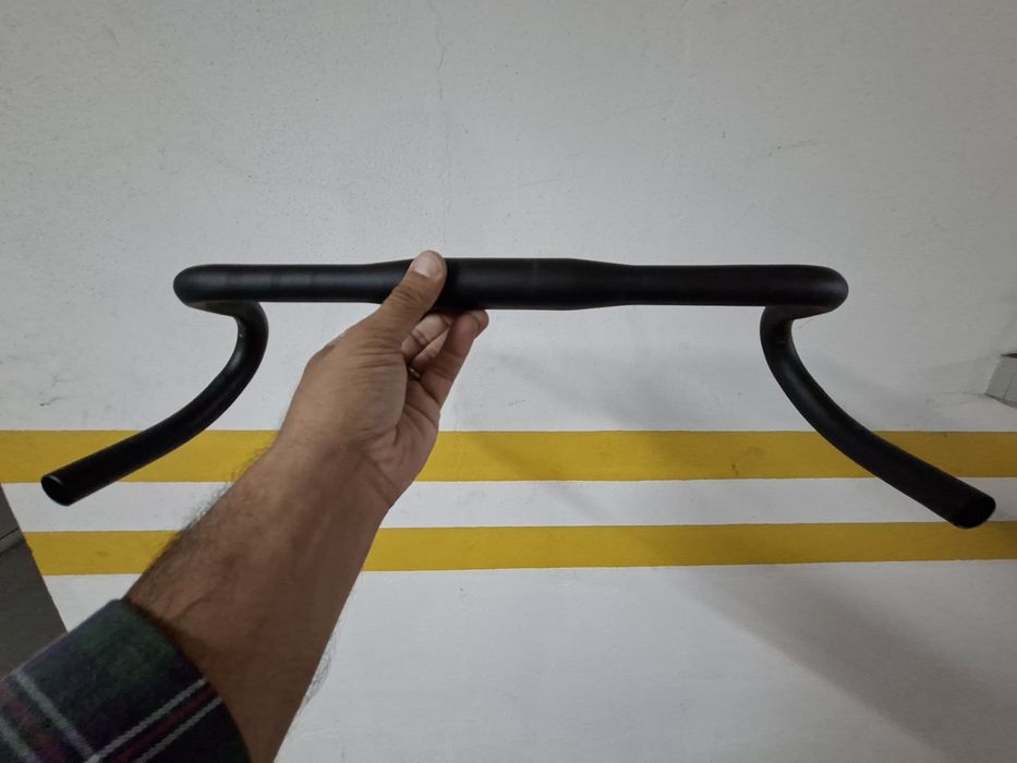 Guiador Gravel, espigão,  aperto espigão