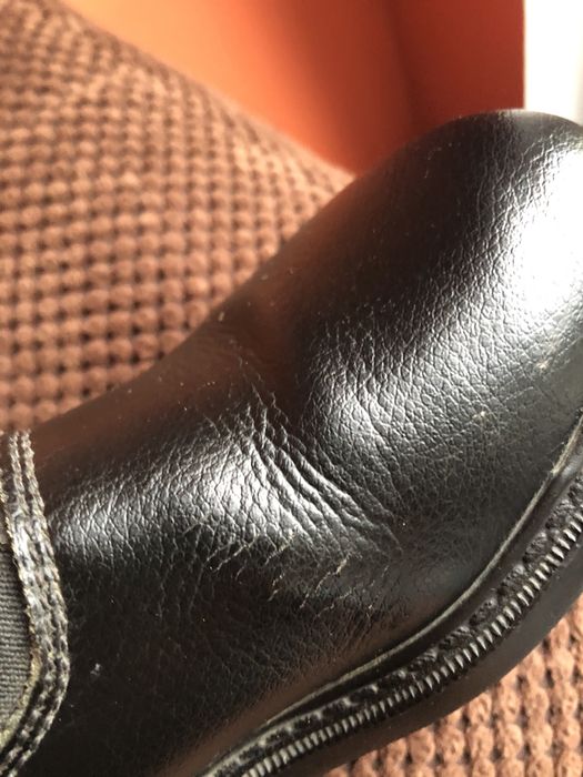 Sztylbety dziecięce skórzane roz. 32