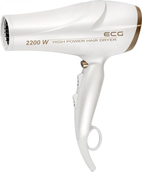 ECG VV 2200 Suszarka do Włosów z Dyfuzorem i Jonizacją, 2200W
