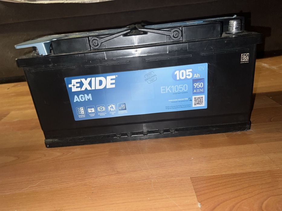 Аккумулятор на авто EXIDE AGM 105Ah