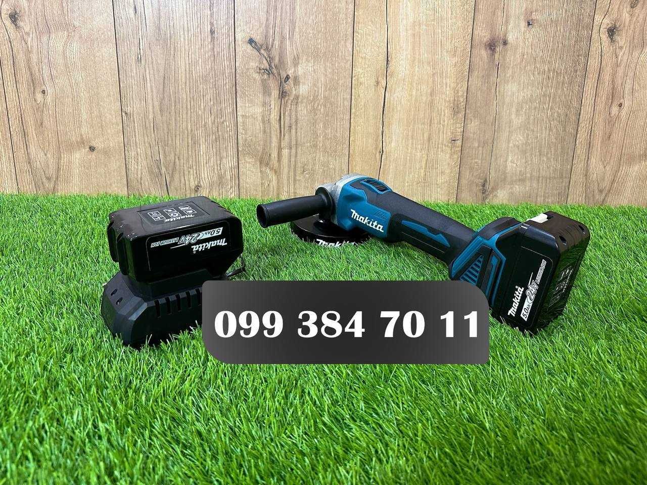 Аккумуляторная Болгарка Makita DGA 404 24V-5A Акумуляторна Шліфмашинка