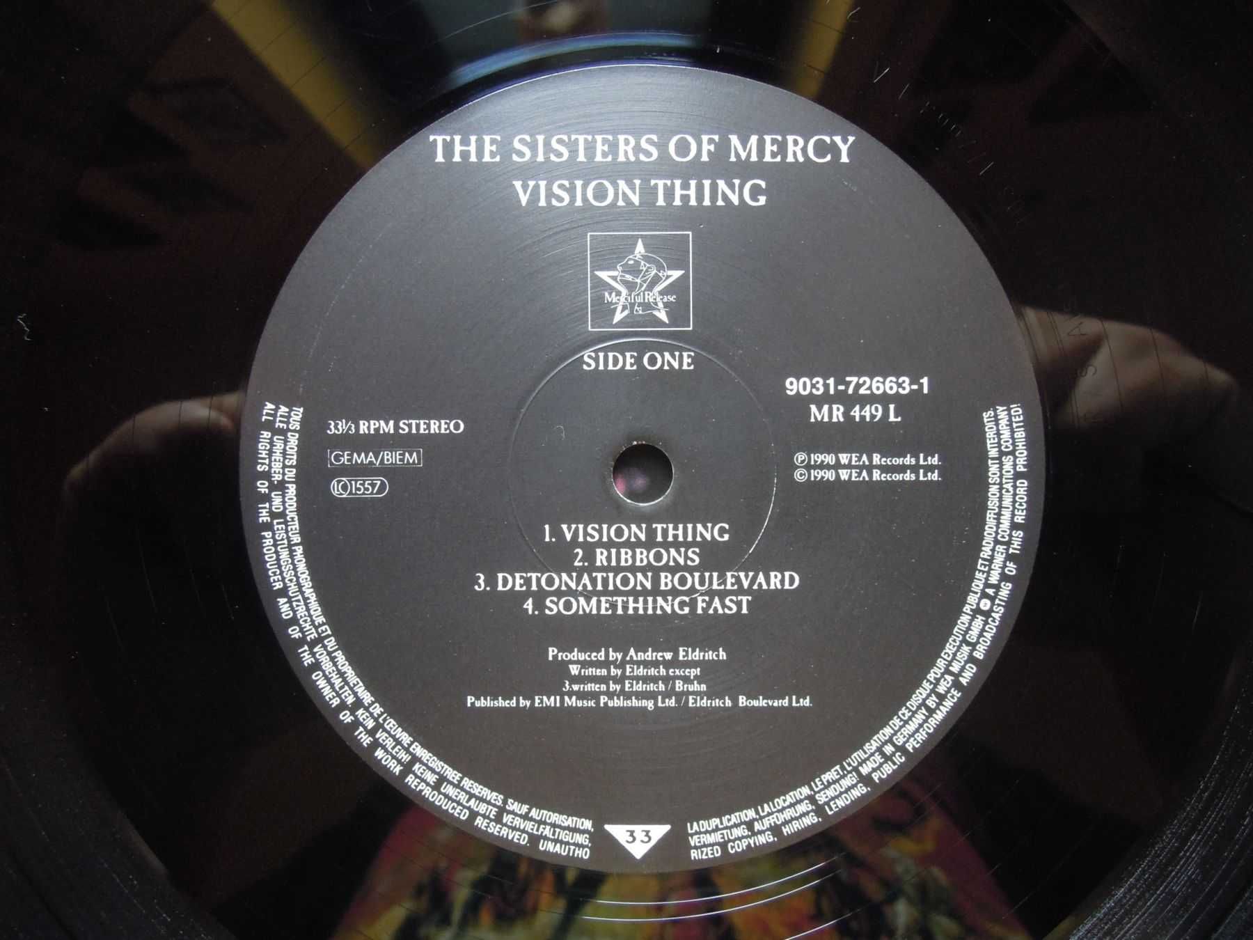 the sisters of mercy-vision thing-płyta winylowa