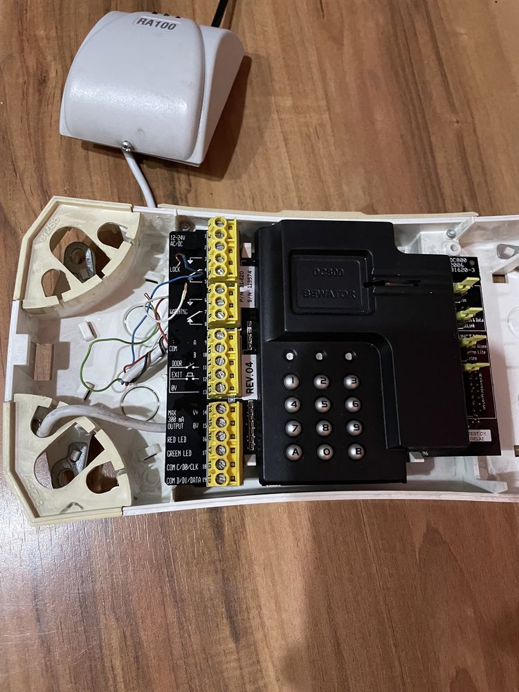 Kontroler drzwi siemens DC800, klawiatura kodowa alarm
