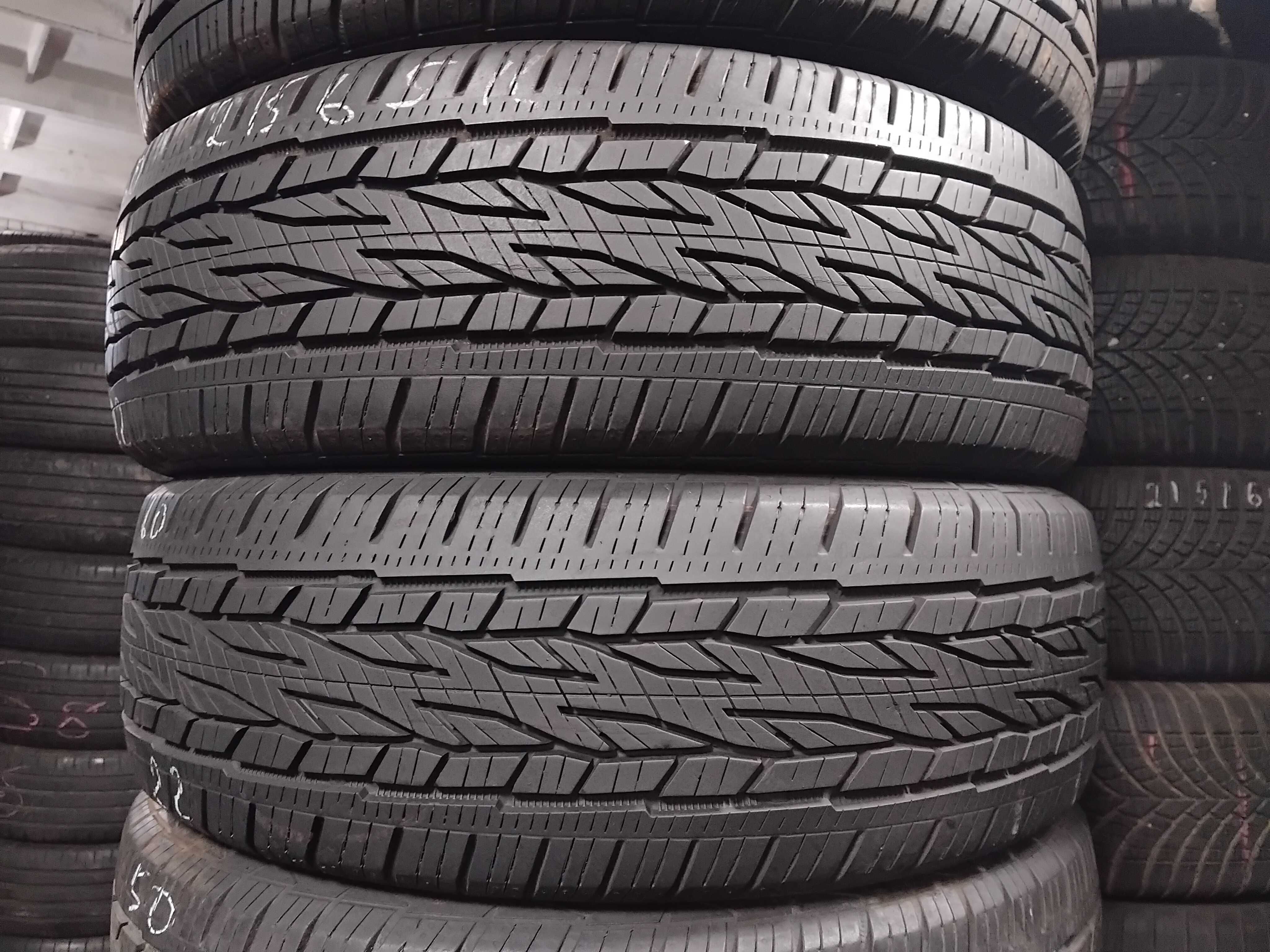 Шини бу 215/65 R16 Continental CrossContact LX2 Комплект Пара