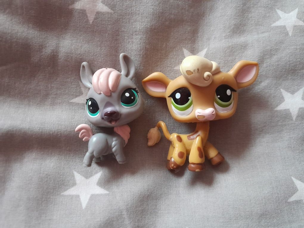 Figurki LPS lama żyrafa