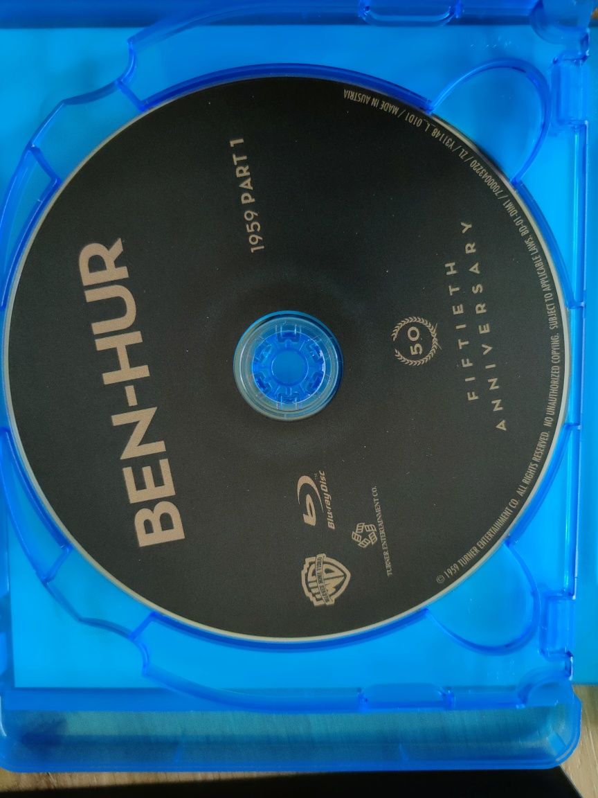 Ben-Hur Lektor Napisy PL  3x blu-ray 1959 wydanie jubileuszowe