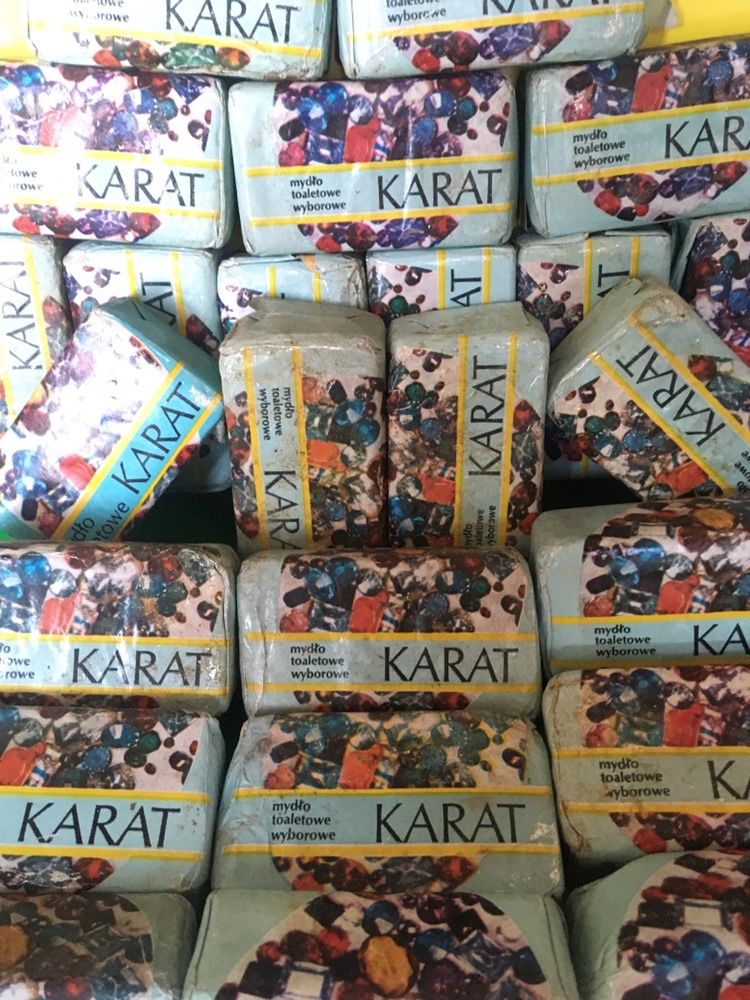 Mydła KARAT sprawdzony produkt Polleny z czasów Prl-u (1976-77 r.)