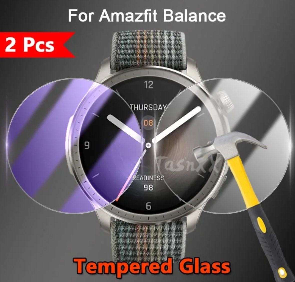 Amazfit Balance ремешок, стекло