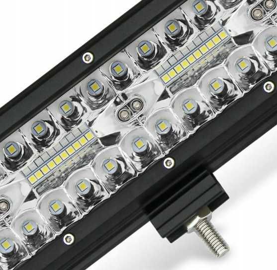 Lampa Robocza LED Bar 27cm 180W 12 24V Cree Dalekosiężna Do Ciągnika