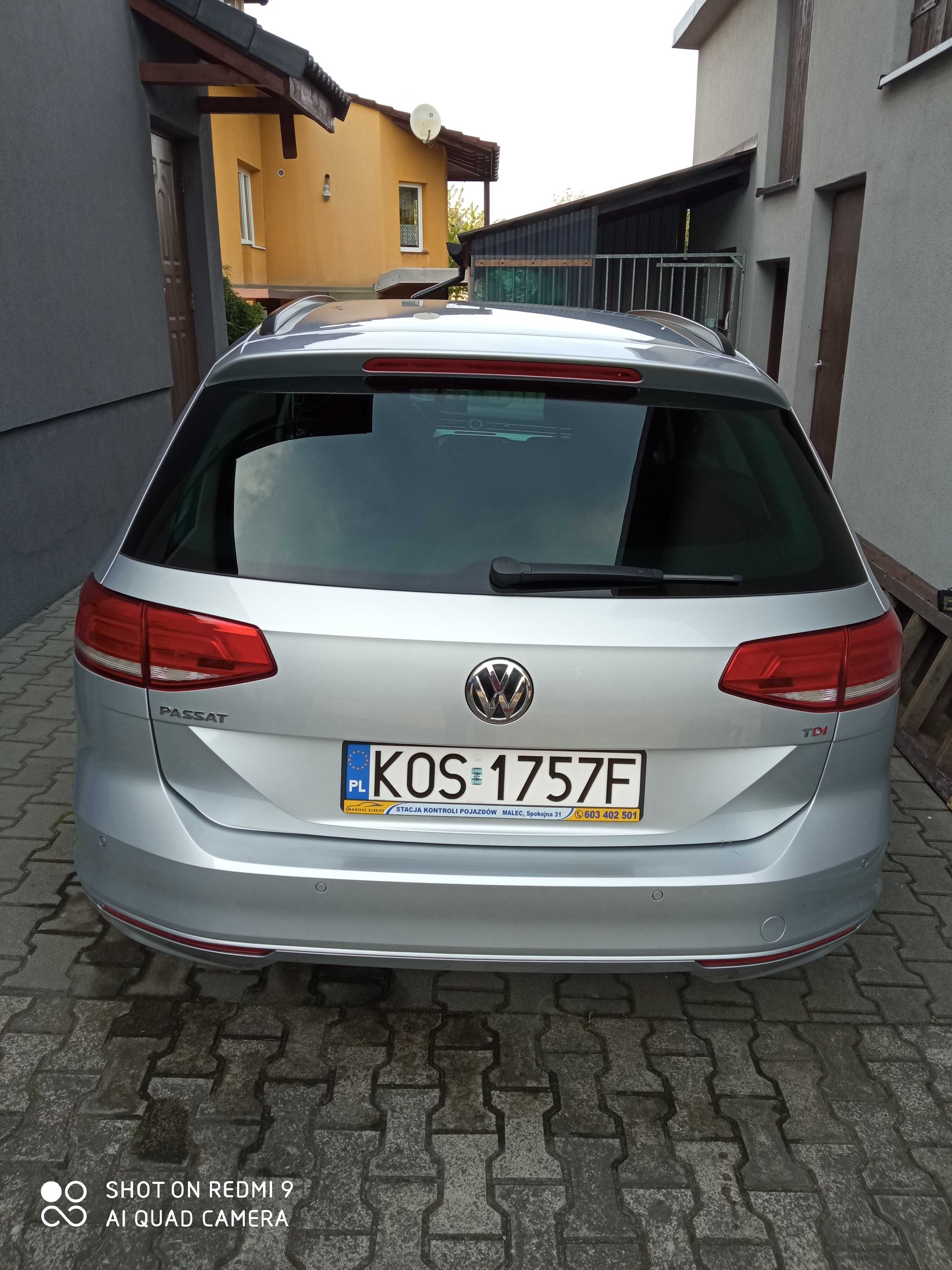 Volkswagen Passat B8 2017 1.6 TDI 120KM