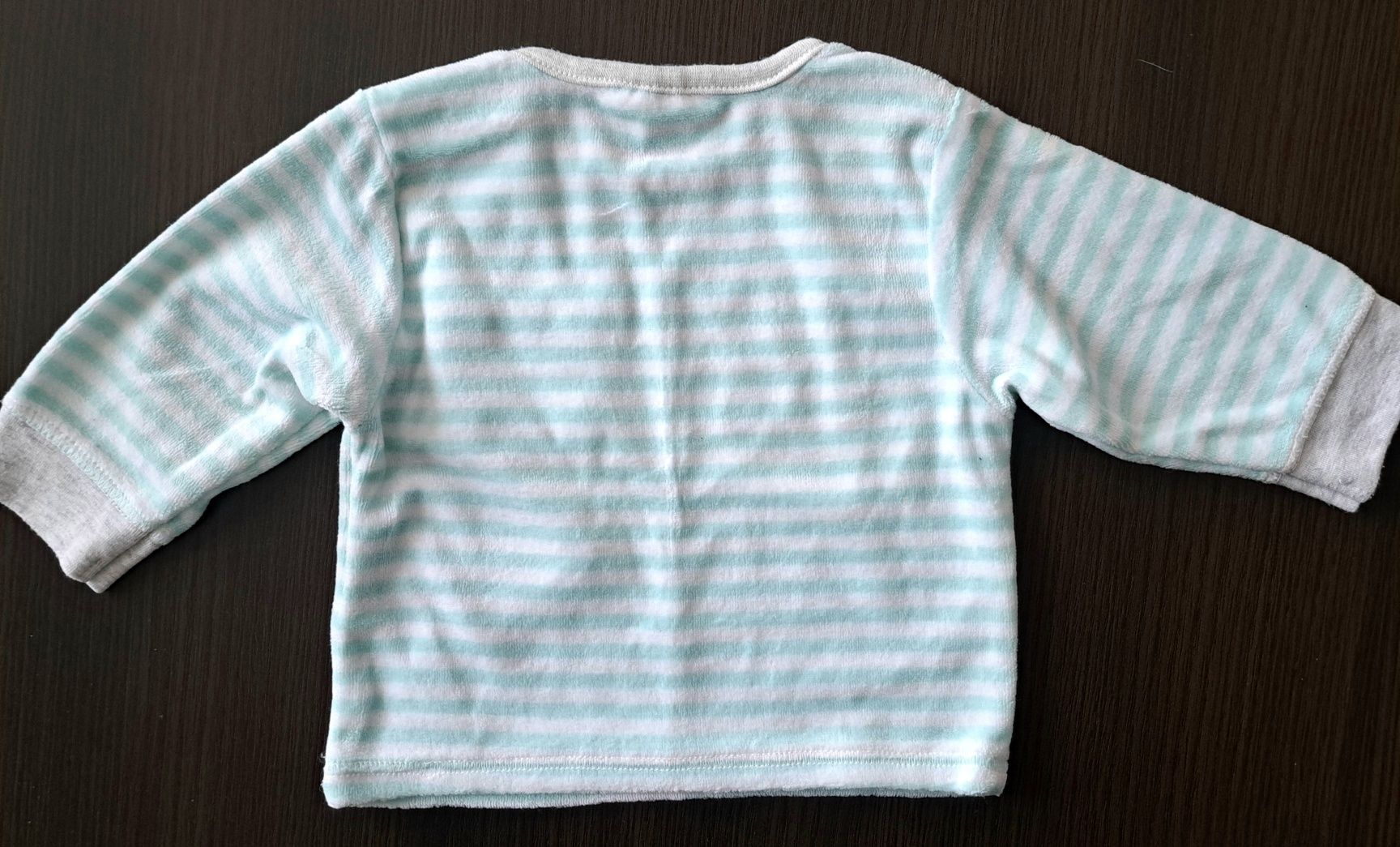 Bluza welurowa 62 2sztuki