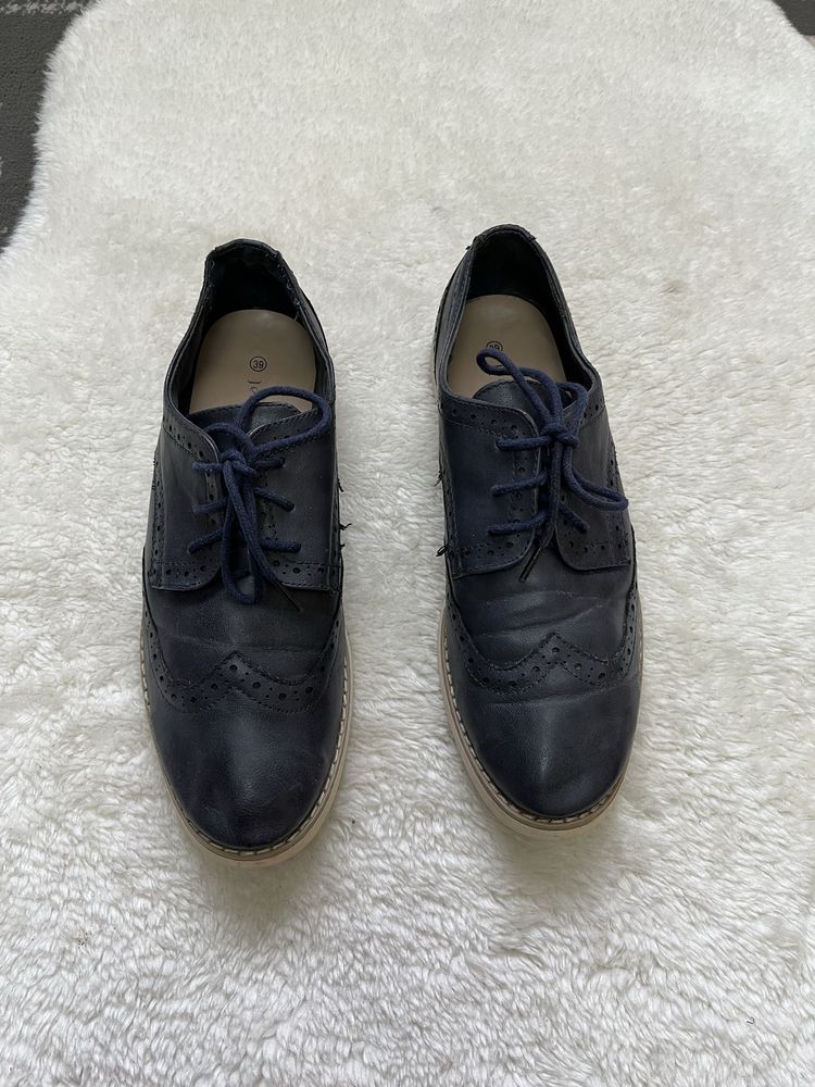 Buty mokasyny damskie 39
