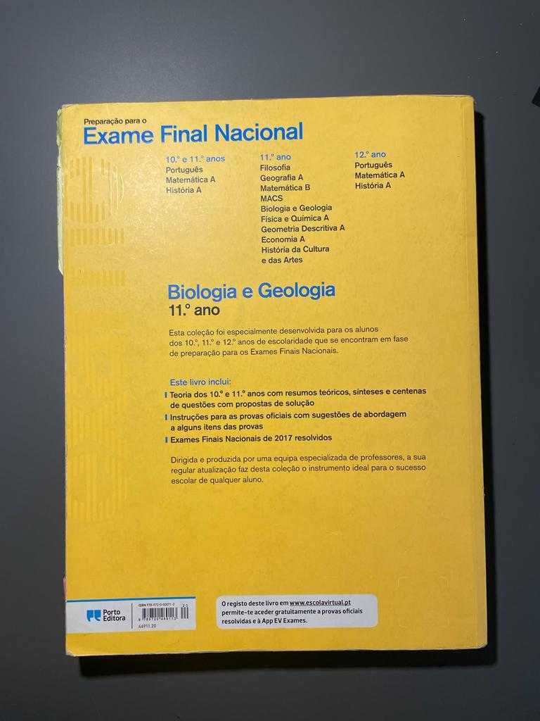 Livro de preparação de exame Biologia e Geologia