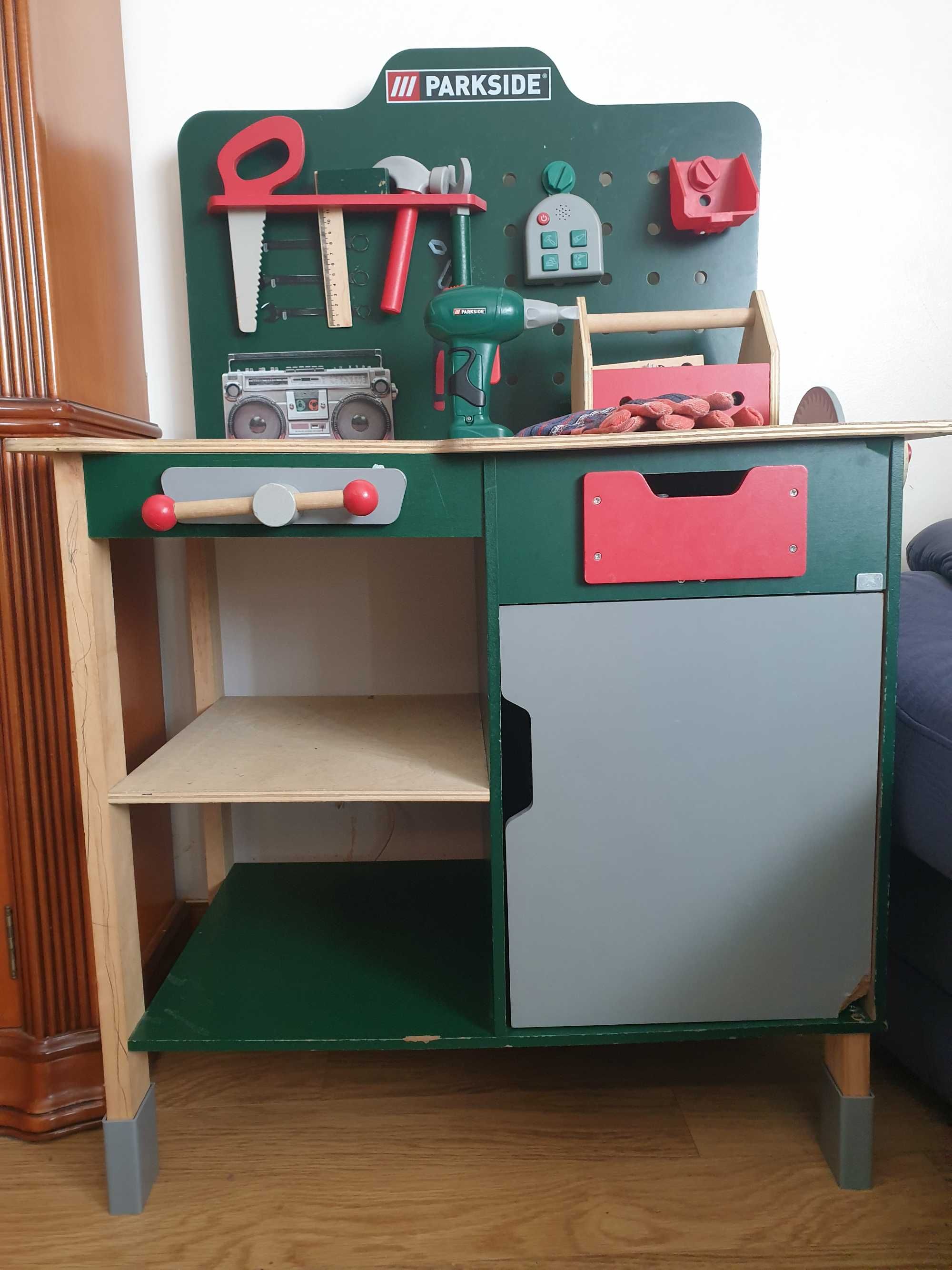 Bancada ferramentas infantil PARKSIDE