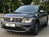 Volkswagen Tiguan Allspace Bezwypadkowy Mk2 2018 2.0 TDI 150 KM 7 osób Automat Navi Led Hak Dsg