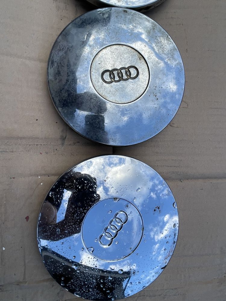 Kołpaki chrom Audi 80 B1 1973 do 1976 komplet 6 szt