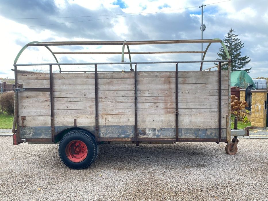 Przyczepa do przewozu zwierząt Bydła Świń Koni Owiec