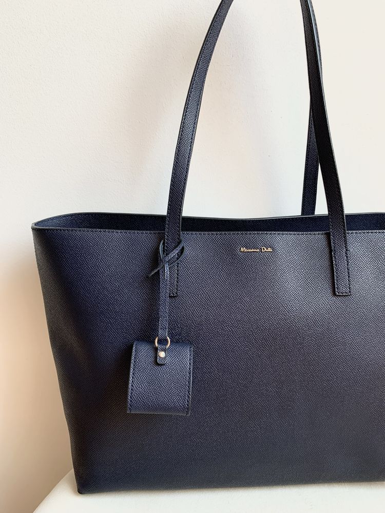 Torba shopper Massimo Dutti