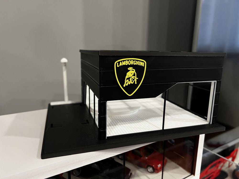 Diorama Stand Automóveis Lamborghini 1:64
