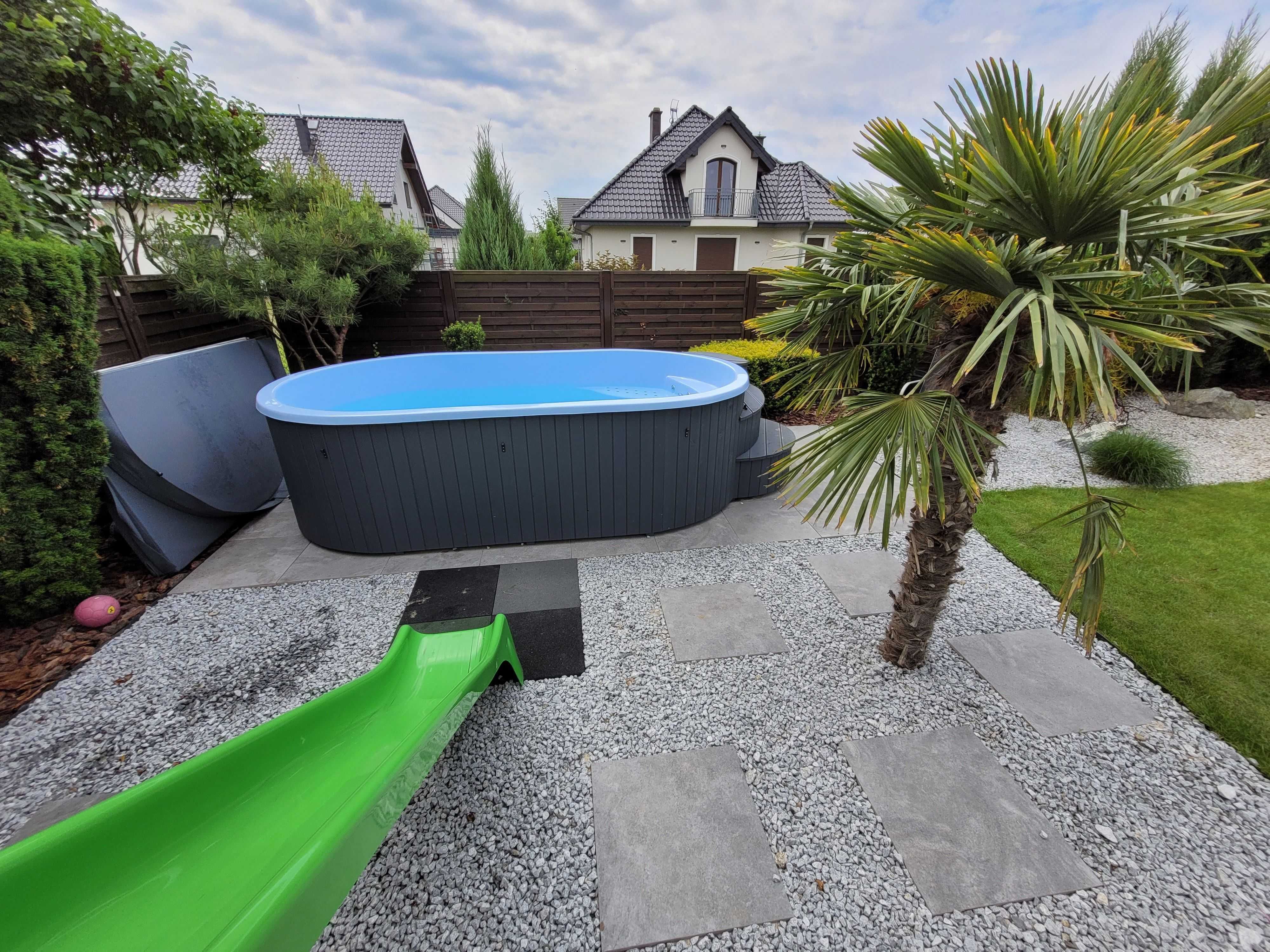 Basen wolnostojący - basen z przeciwprądem - basen z jacuzzi - raty 0%