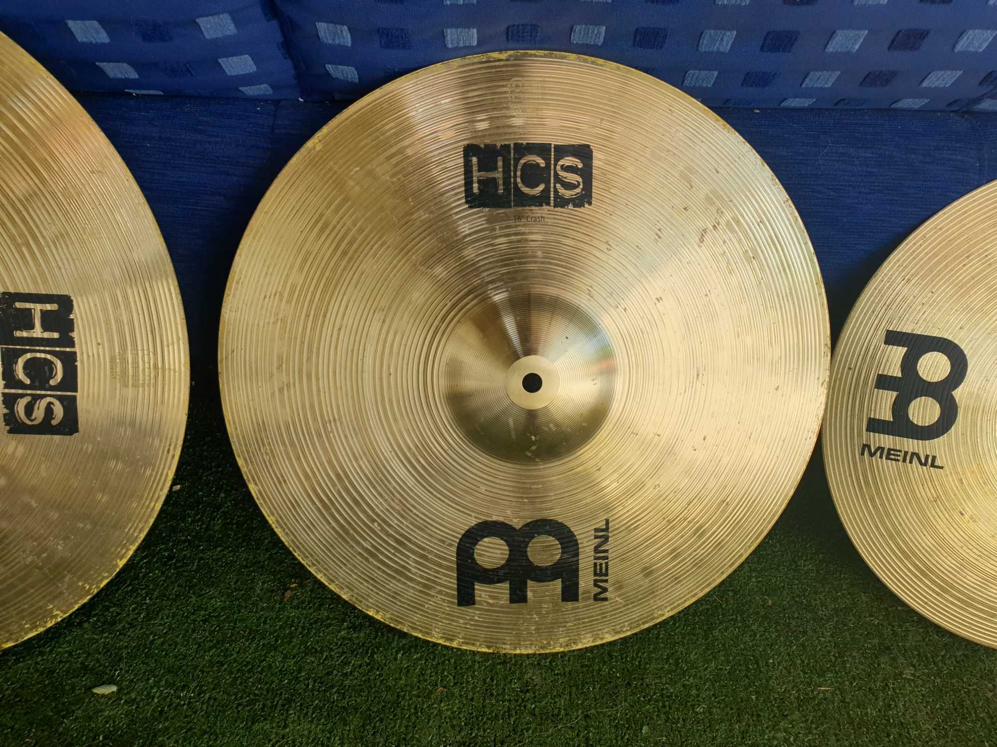 Talerze set Parkusja Mein HiHat 14" Crash 16" 18" China 18"