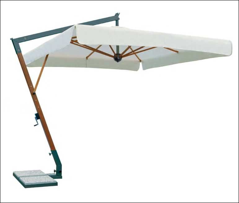 Parasol ogrodowy firmy Scolaro model Torino Braccio 4/3m