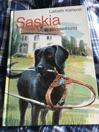 Книга на немецком языке saskia der blindenhund