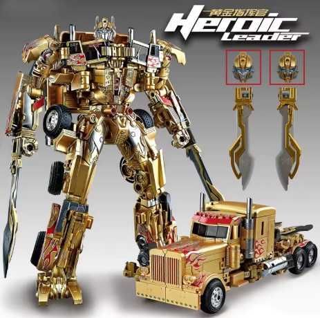 Преміум Колекційна Фігурка-Трансформер «Золотий Оптімус Прайм»