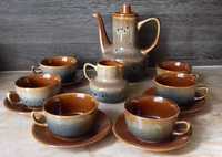 Serwis do kawy /  herbaty zestaw Agat ceramika Mirostowice