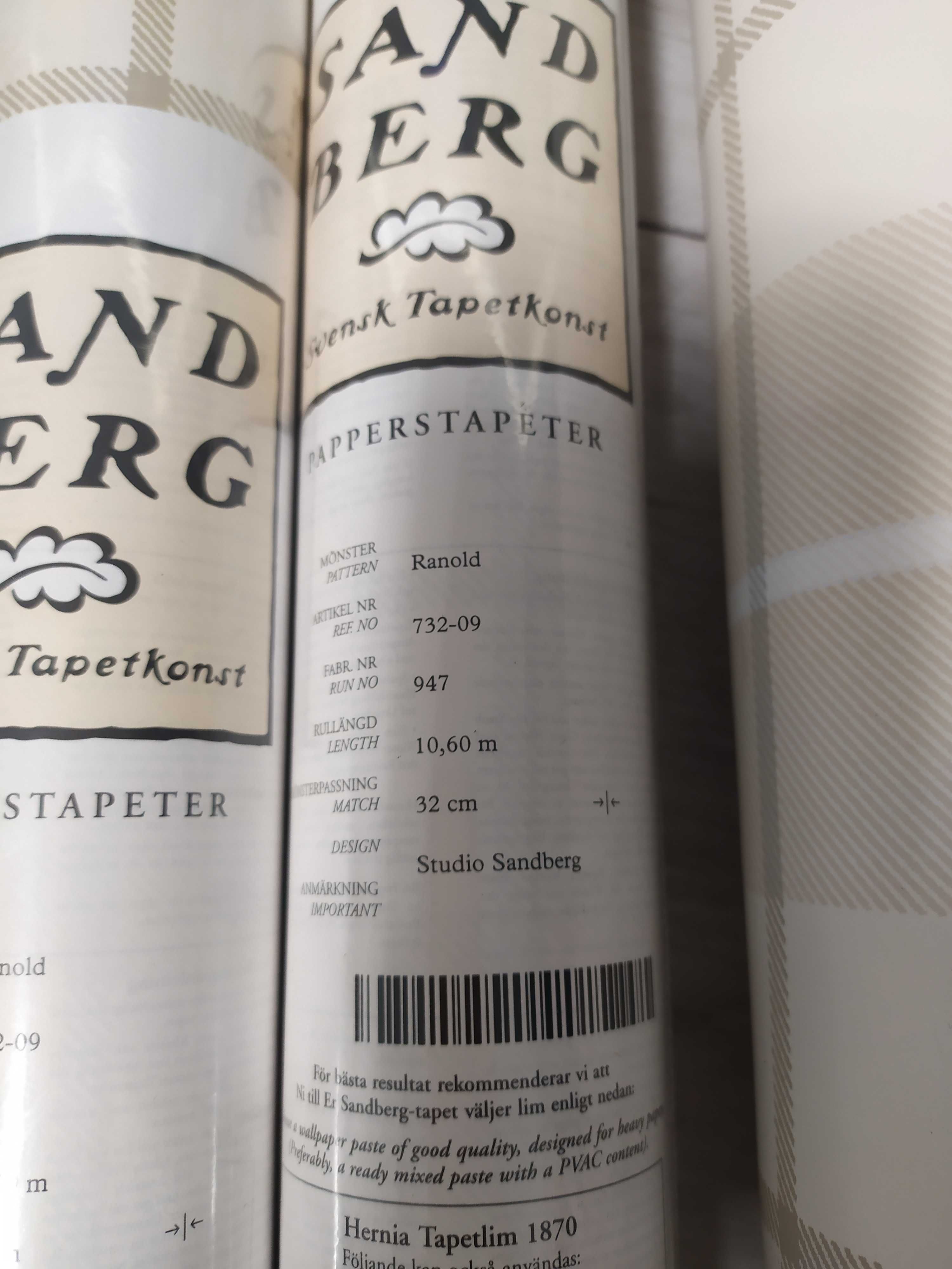 Szwedzka tapeta sandberg