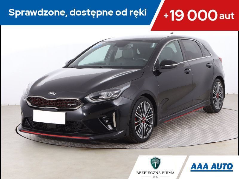 Kia Ceed 1.6 T-GDI GT, Salon Polska, Serwis ASO, Automat, Skóra, Klimatronic,