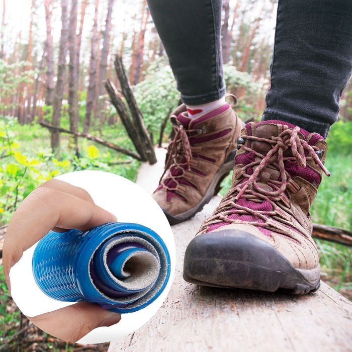 Żelowe Wkładki do Butów Amortyzujące Bolące Stopy Ostrogi Pięty 43-47