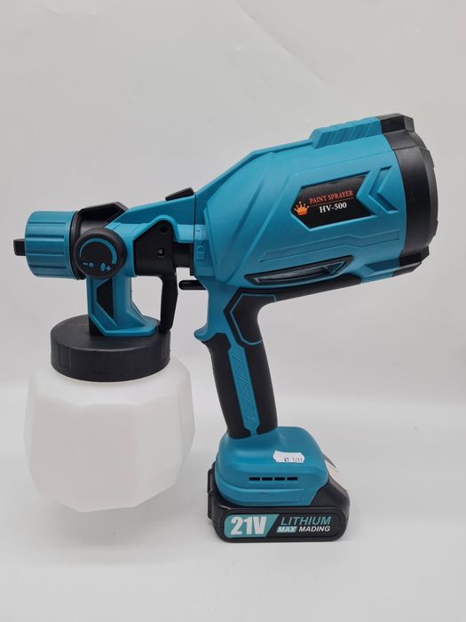 Pistolet malarski akumulatorowy 18V 150W 1x aku 1L agregat